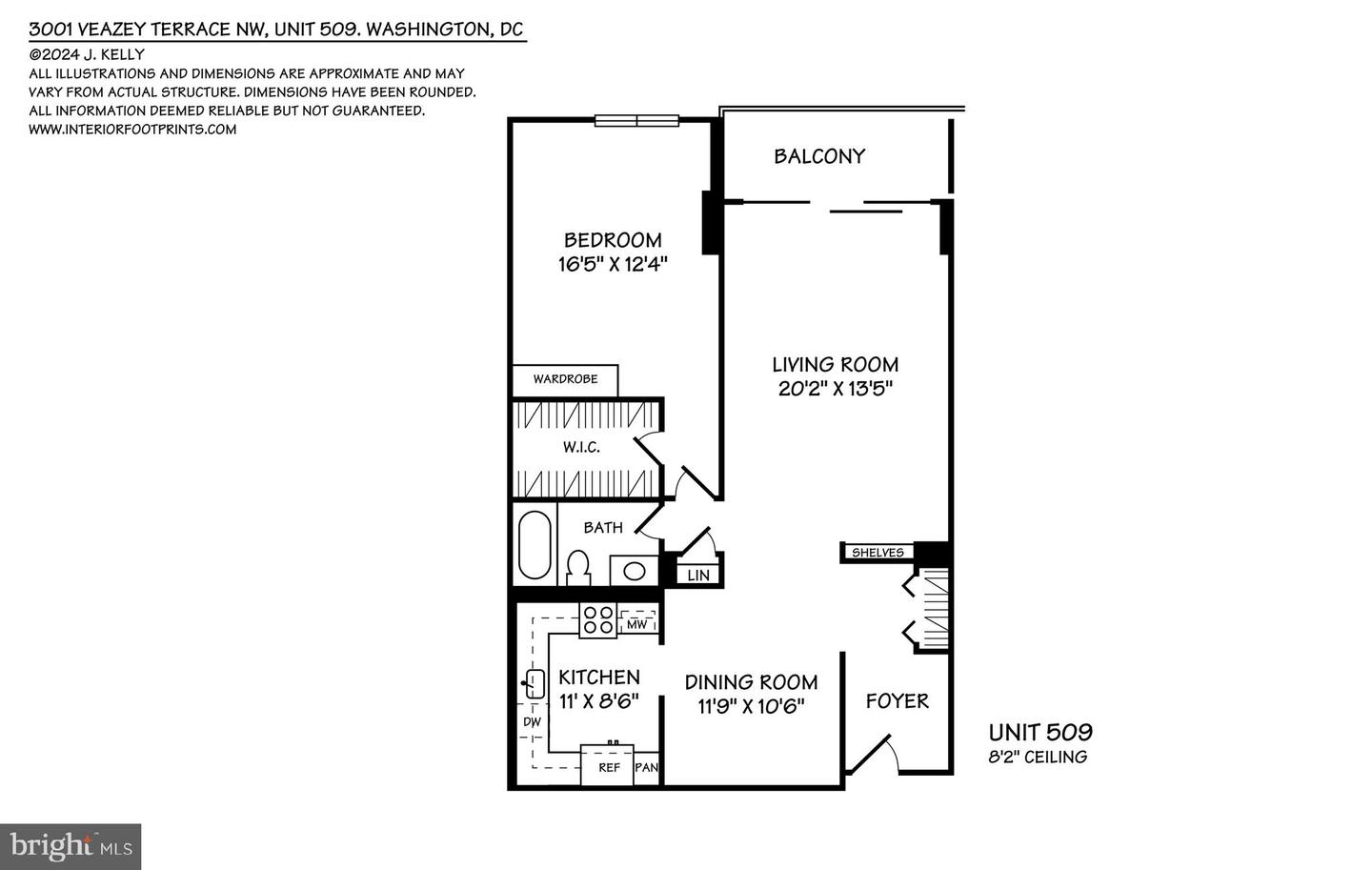 3001 VEAZEY TER NW #509, WASHINGTON, District Of Columbia 20008, 1 Bedroom Bedrooms, ,1 BathroomBathrooms,Residential,For sale,3001 VEAZEY TER NW #509,DCDC2161228 MLS # DCDC2161228