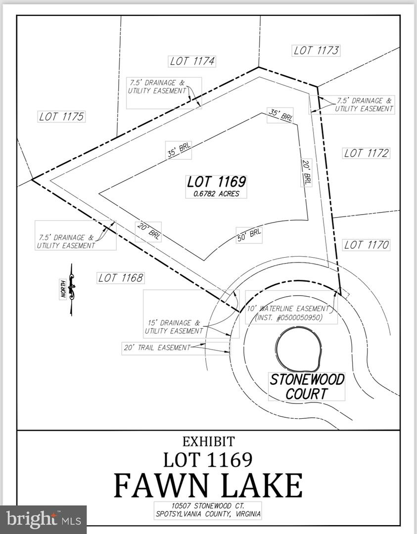 11507 STONEWOOD CT, SPOTSYLVANIA, Virginia 22551, ,Land,For sale,11507 STONEWOOD CT,VASP2028322 MLS # VASP2028322