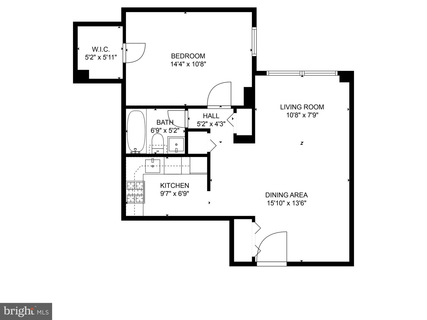 1260 21ST ST NW #804, WASHINGTON, District Of Columbia 20036, 1 Bedroom Bedrooms, ,1 BathroomBathrooms,Residential,For sale,1260 21ST ST NW #804,DCDC2160848 MLS # DCDC2160848