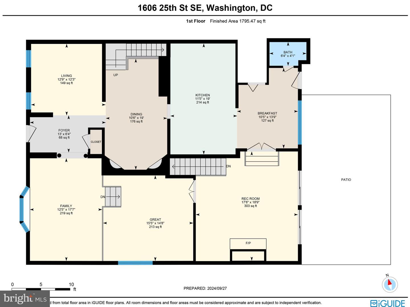 1606 25TH ST SE, WASHINGTON, District Of Columbia 20020, 3 Bedrooms Bedrooms, ,3 BathroomsBathrooms,Residential,For sale,1606 25TH ST SE,DCDC2161632 MLS # DCDC2161632