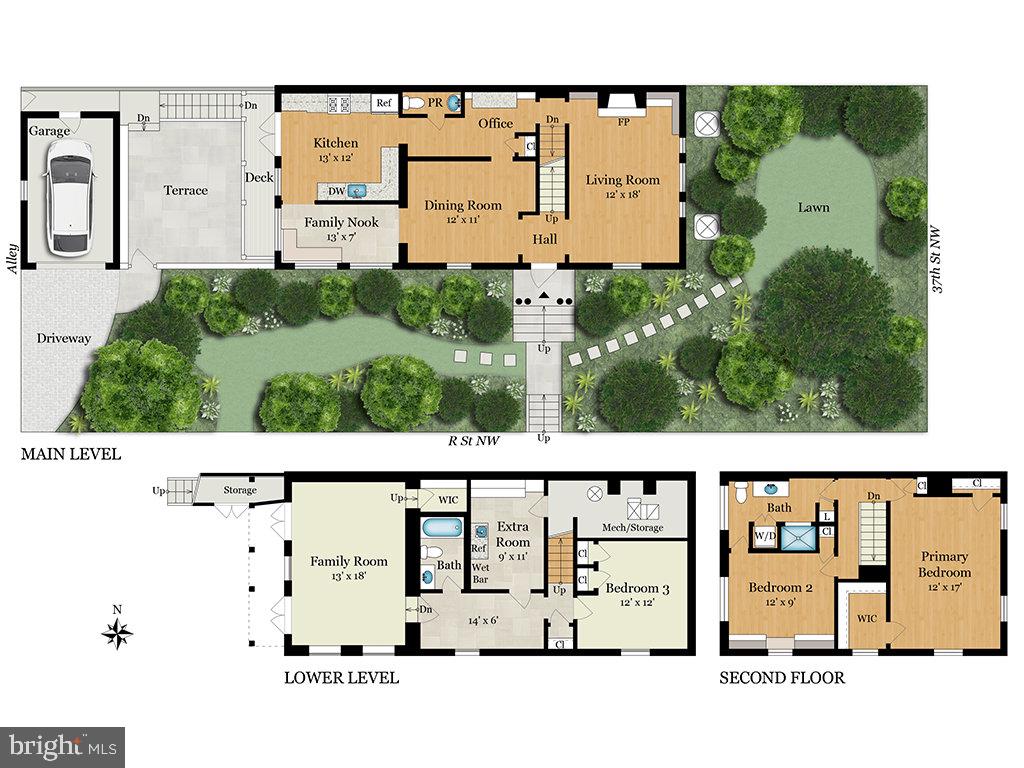 3701 R ST NW, WASHINGTON, District Of Columbia 20007, 3 Bedrooms Bedrooms, ,2 BathroomsBathrooms,Residential,For sale,3701 R ST NW,DCDC2162498 MLS # DCDC2162498