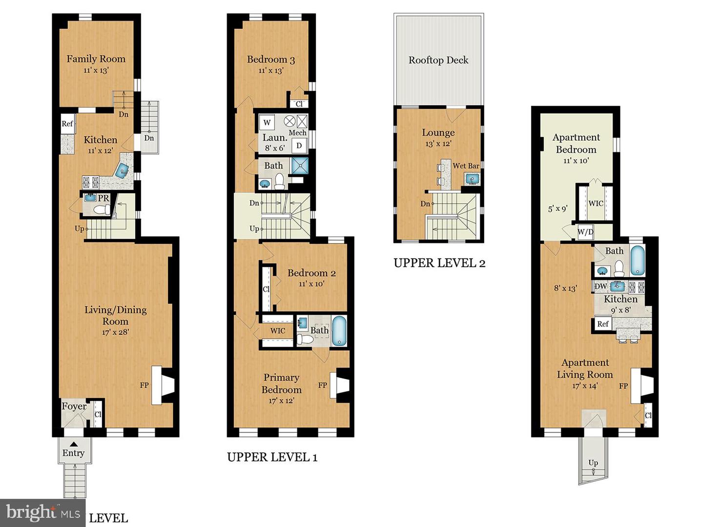 1427 S ST NW, WASHINGTON, District Of Columbia 20009, 4 Bedrooms Bedrooms, ,3 BathroomsBathrooms,Residential,For sale,1427 S ST NW,DCDC2151302 MLS # DCDC2151302