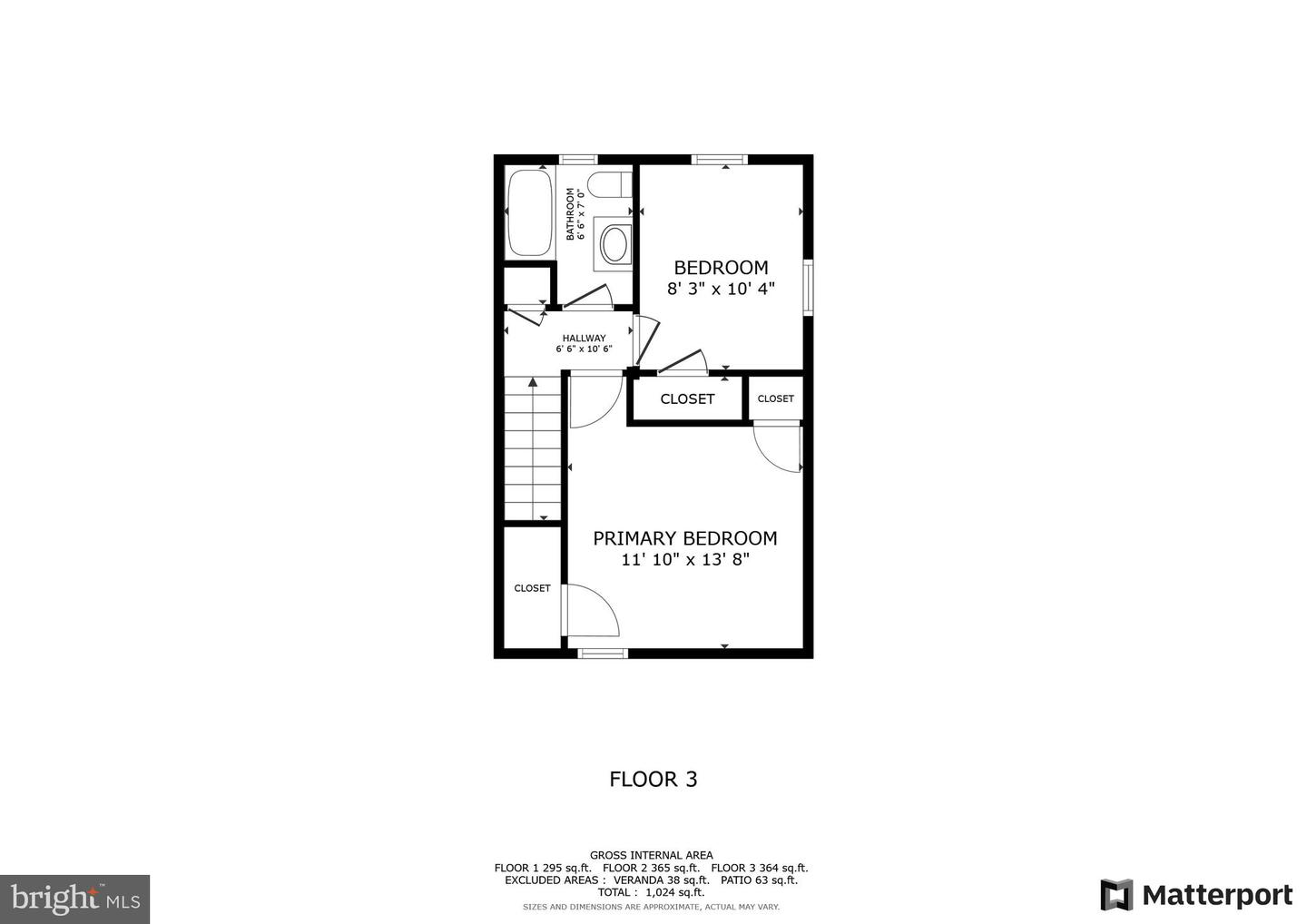 364 BURBANK ST SE, WASHINGTON, District Of Columbia 20019, 2 Bedrooms Bedrooms, ,1 BathroomBathrooms,Residential,For sale,364 BURBANK ST SE,DCDC2153126 MLS # DCDC2153126