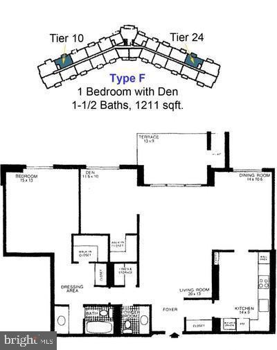 307 YOAKUM PKWY #224, ALEXANDRIA, Virginia 22304, 2 Bedrooms Bedrooms, 8 Rooms Rooms,1 BathroomBathrooms,Residential,For sale,307 YOAKUM PKWY #224,VAAX2037340 MLS # VAAX2037340