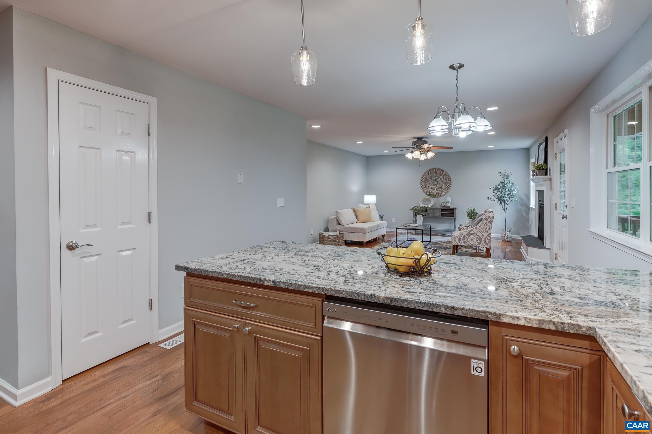 Large pantry in kitchen.