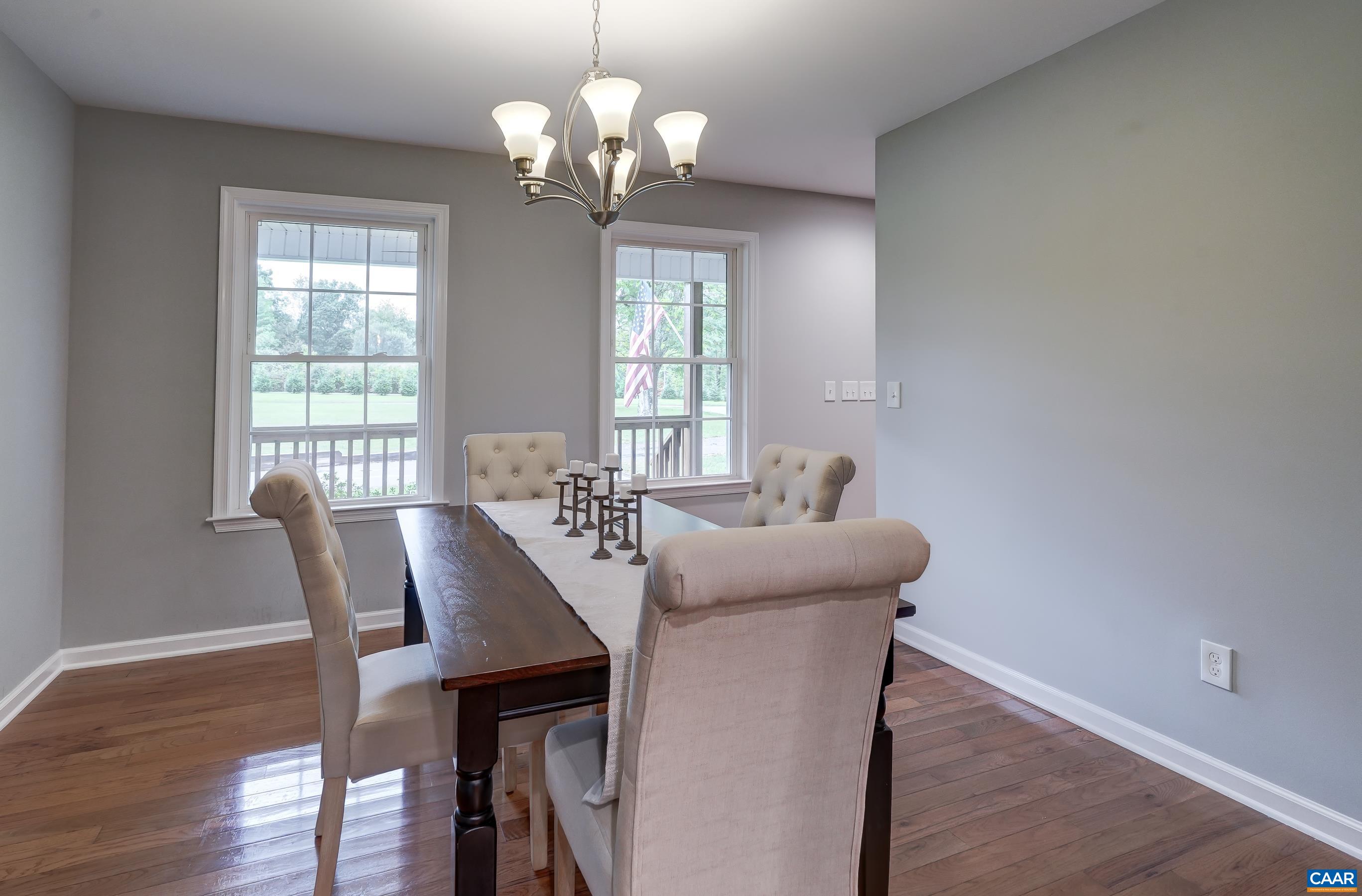 Dining room is the perfect spot for a holiday gathering.