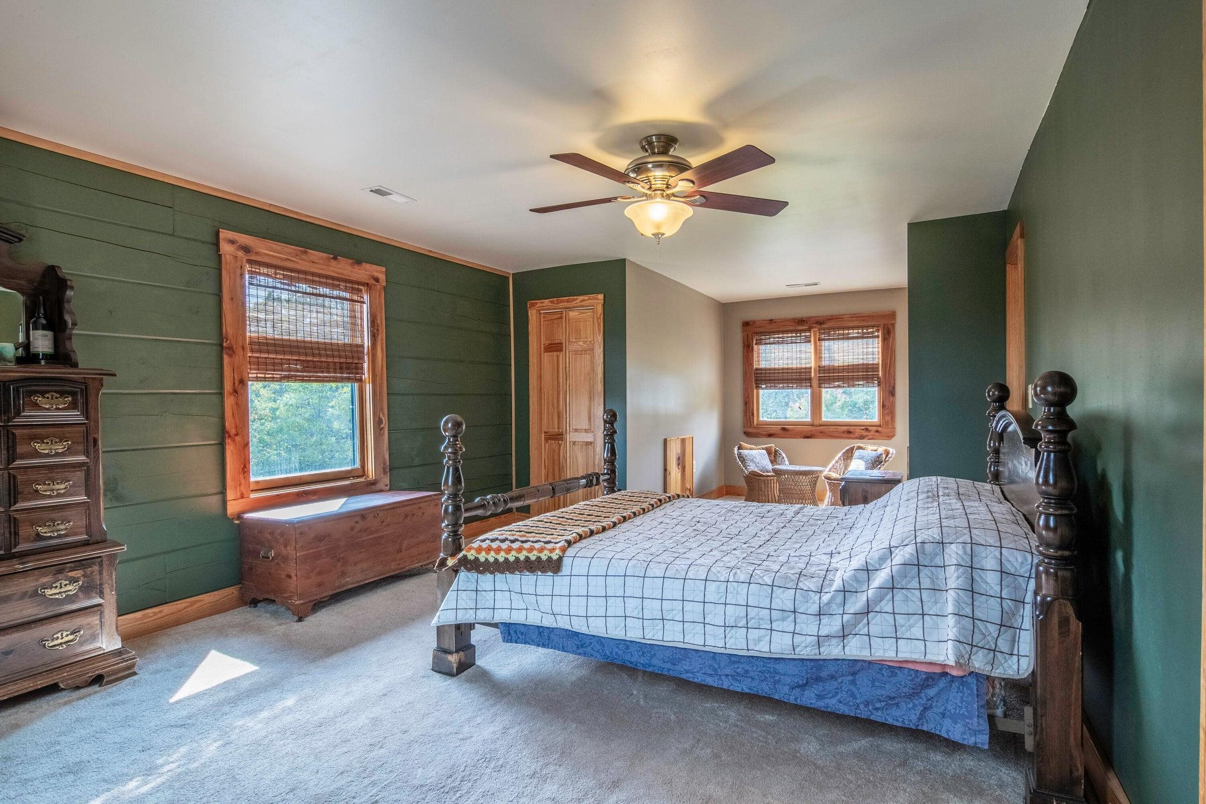 2nd. Floor Bedroom #1. Colorful and comfortable.