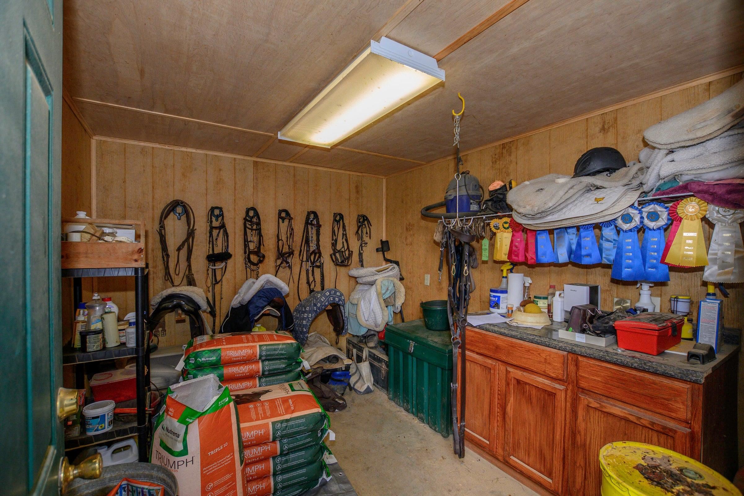 Tack room