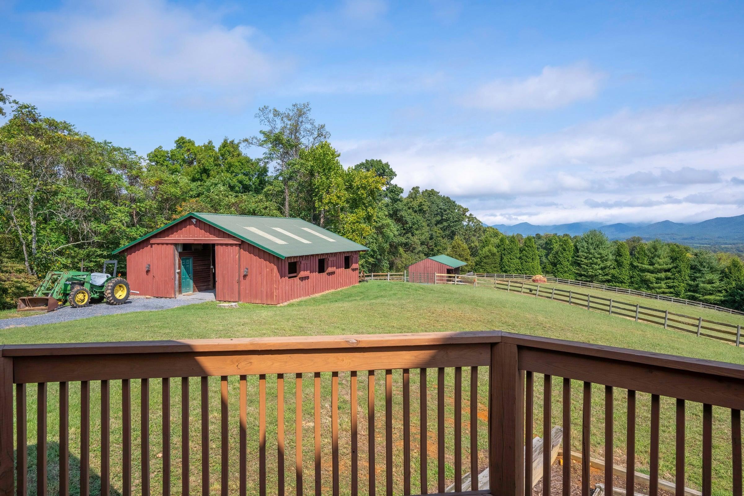 Watch the activity from your back porch.