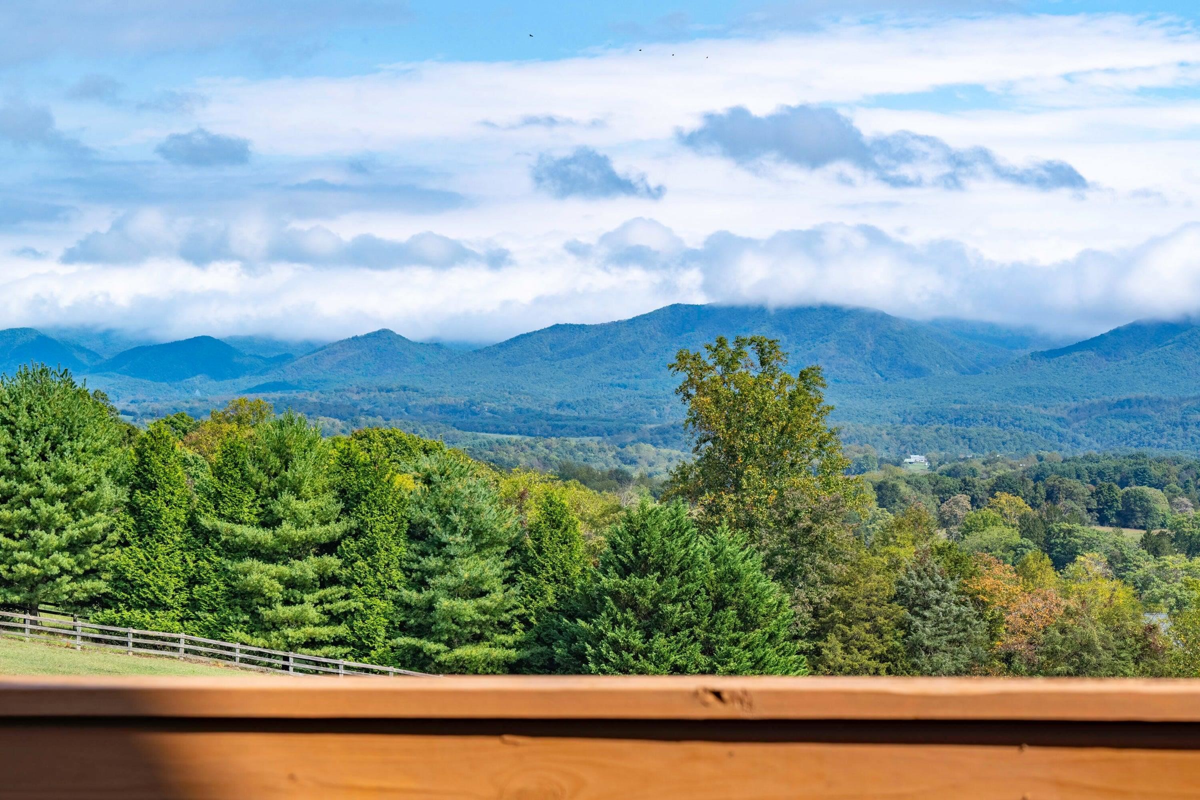 Enjoy the changing relationship between the mountains and the sky.