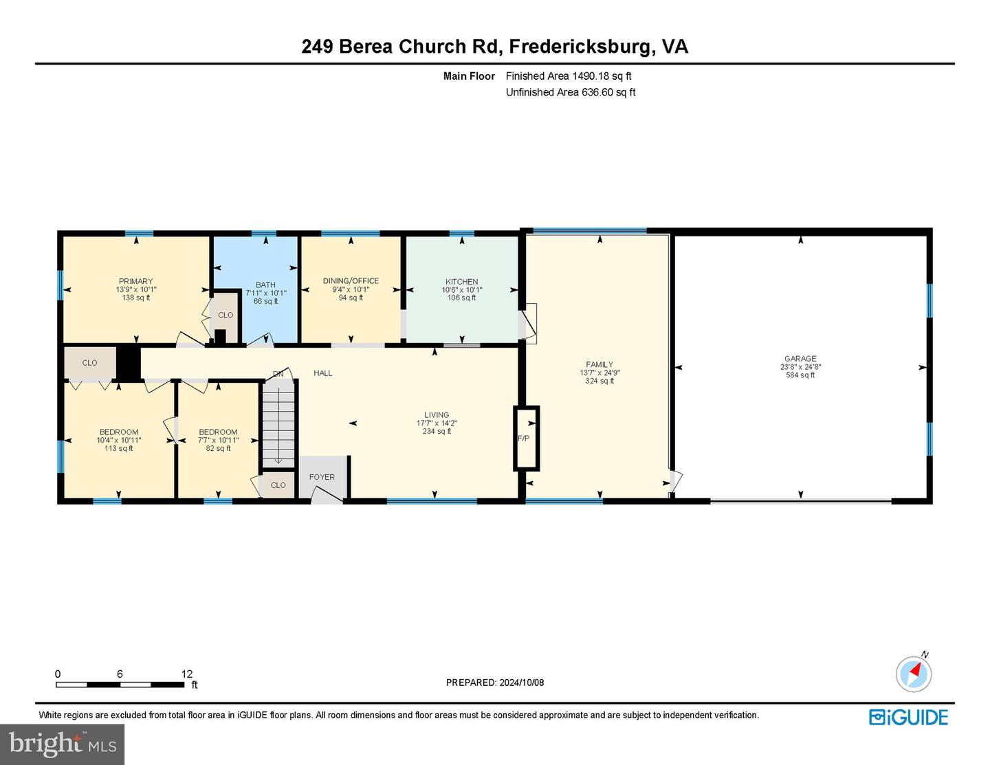 249 BEREA CHURCH RD, FREDERICKSBURG, Virginia 22406, 3 Bedrooms Bedrooms, ,2 BathroomsBathrooms,Residential,For sale,249 BEREA CHURCH RD,VAST2033154 MLS # VAST2033154