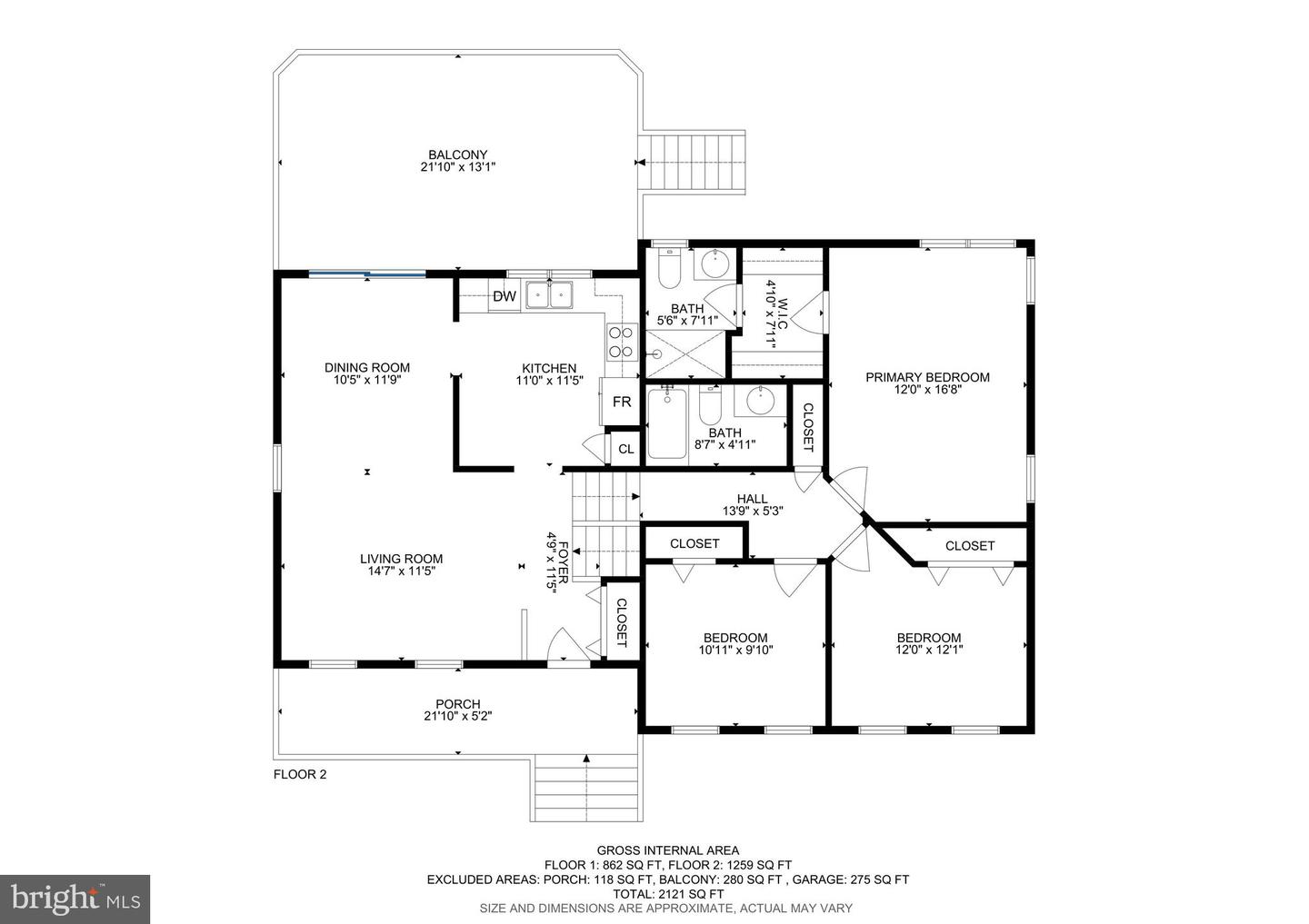 12 MATIO CV, STAFFORD, Virginia 22554, 3 Bedrooms Bedrooms, ,2 BathroomsBathrooms,Residential,For sale,12 MATIO CV,VAST2033436 MLS # VAST2033436