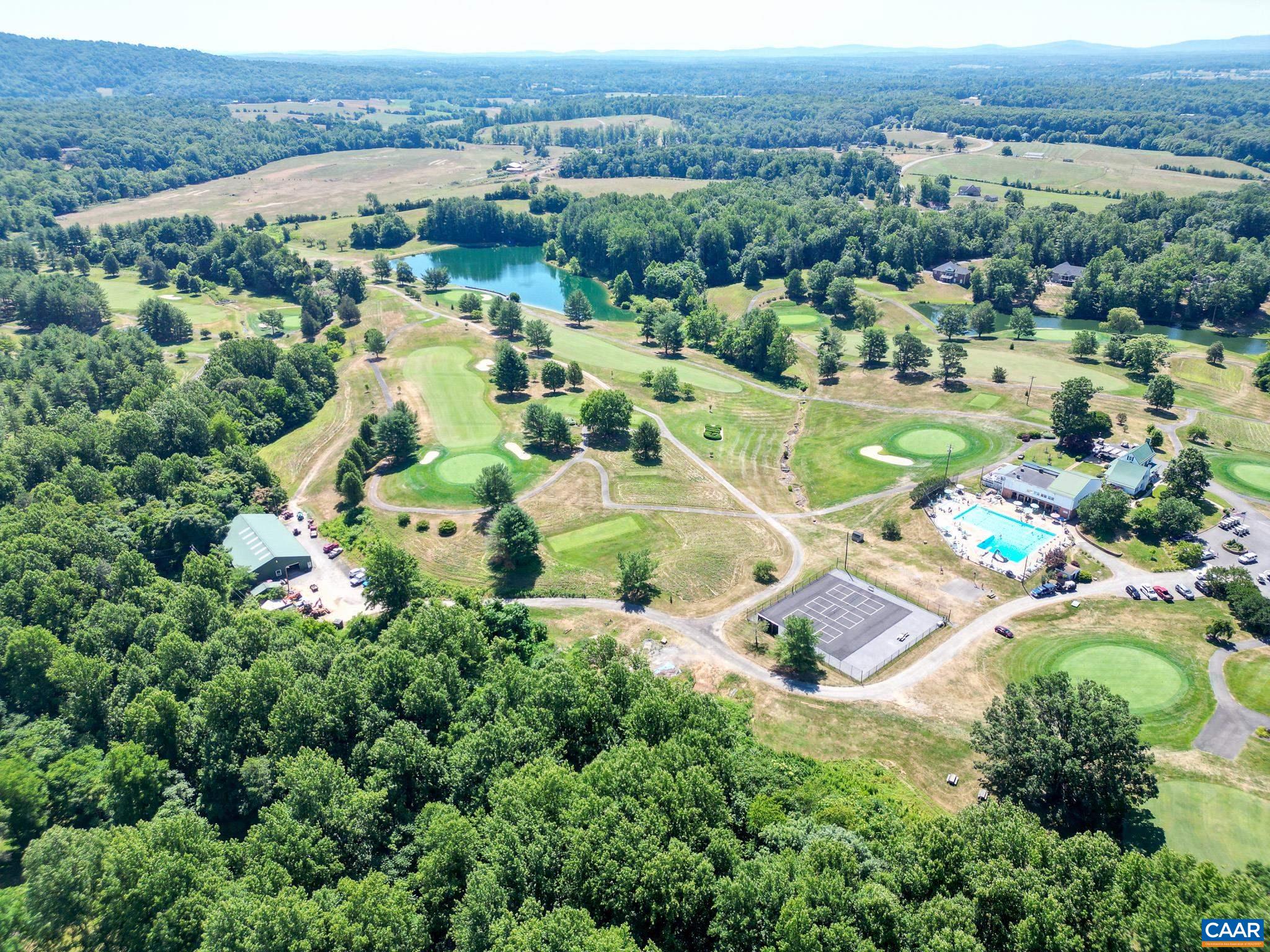 Property line runs to Greene Hills