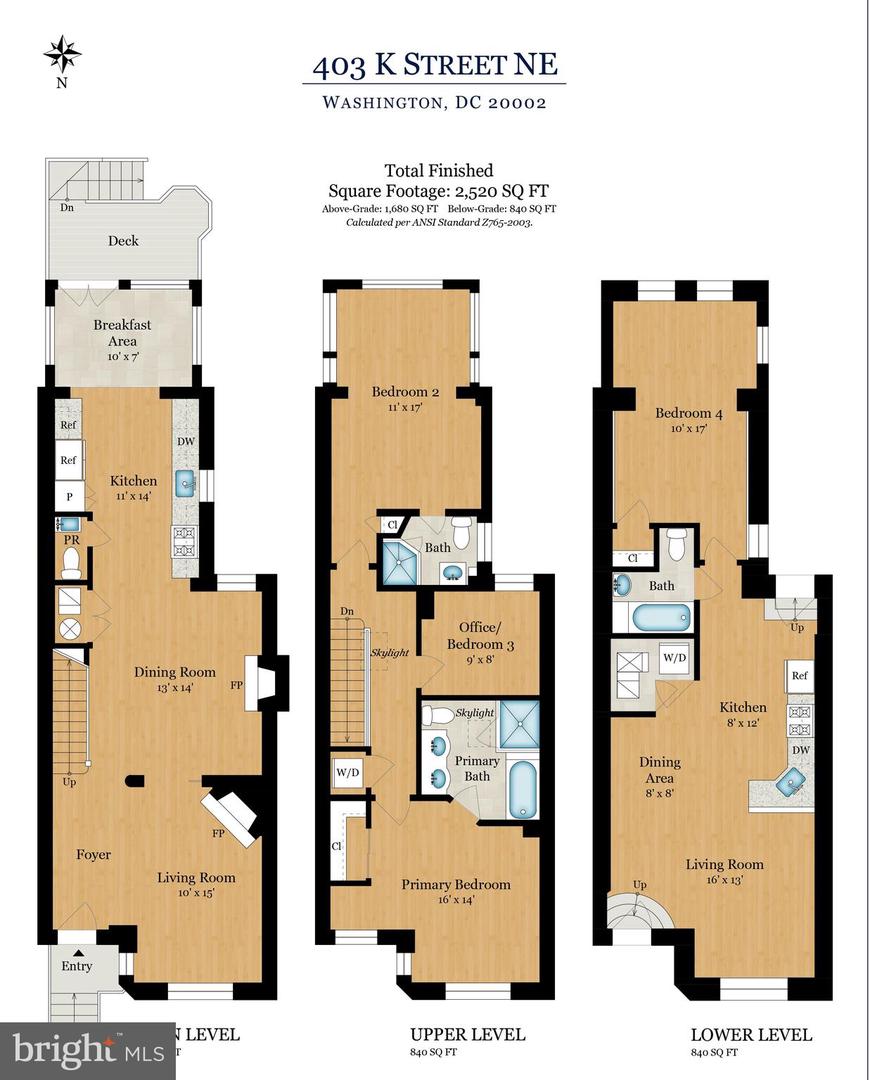 403 K ST NE, WASHINGTON, District Of Columbia 20002, 4 Bedrooms Bedrooms, ,3 BathroomsBathrooms,Residential,For sale,403 K ST NE,DCDC2160586 MLS # DCDC2160586