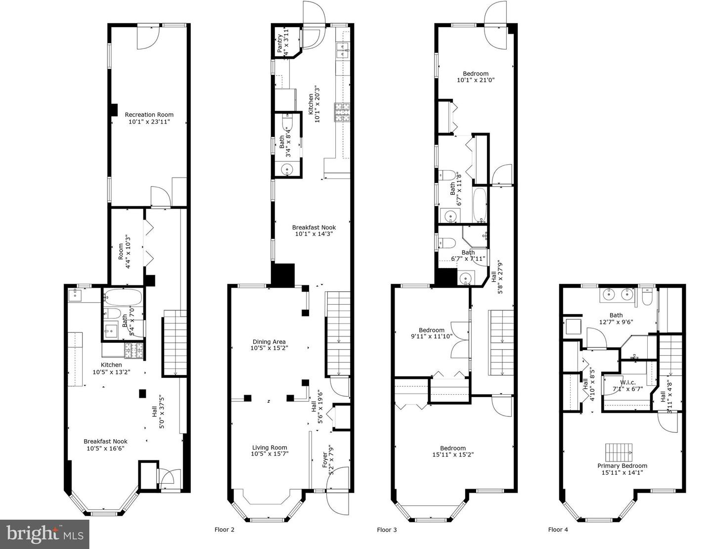 1248 COLUMBIA RD NW, WASHINGTON, District Of Columbia 20009, 5 Bedrooms Bedrooms, ,4 BathroomsBathrooms,Residential,For sale,1248 COLUMBIA RD NW,DCDC2161100 MLS # DCDC2161100