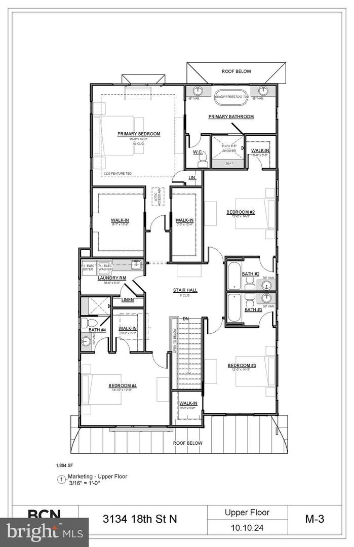 3134 18TH ST N, ARLINGTON, Virginia 22201, 5 Bedrooms Bedrooms, ,5 BathroomsBathrooms,Residential,For sale,3134 18TH ST N,VAAR2049550 MLS # VAAR2049550