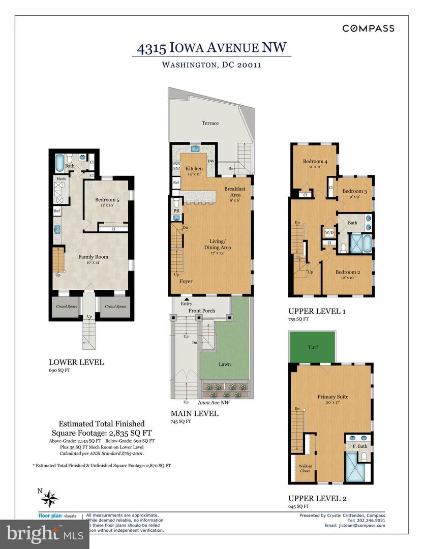 4315 IOWA AVE NW, WASHINGTON, District Of Columbia 20011, 5 Bedrooms Bedrooms, ,3 BathroomsBathrooms,Residential,For sale,4315 IOWA AVE NW,DCDC2160568 MLS # DCDC2160568