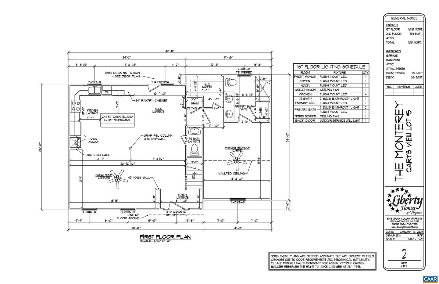 1434 HANBACK RD #CV 5, GORDONSVILLE, Virginia 22942, 4 Bedrooms Bedrooms, ,2 BathroomsBathrooms,Residential,For sale,1434 HANBACK RD #CV 5,657697 MLS # 657697