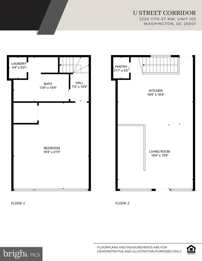 2250 11TH ST NW #102, WASHINGTON, District Of Columbia 20001, 1 Bedroom Bedrooms, ,1 BathroomBathrooms,Residential,For sale,2250 11TH ST NW #102,DCDC2134304 MLS # DCDC2134304