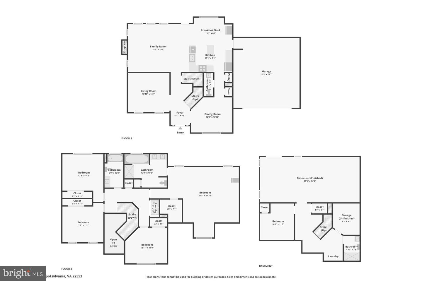 6125 CROWN GRANT DR, SPOTSYLVANIA, Virginia 22553, 4 Bedrooms Bedrooms, ,3 BathroomsBathrooms,Residential,For sale,6125 CROWN GRANT DR,VASP2028146 MLS # VASP2028146