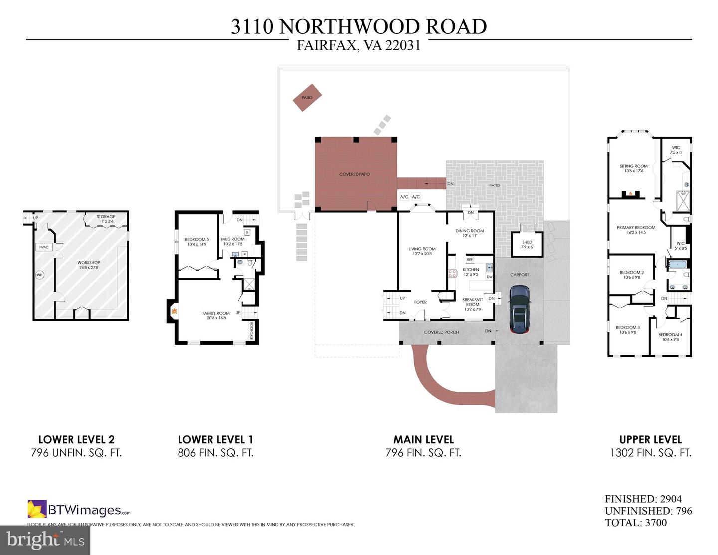 3110 NORTHWOOD RD, FAIRFAX, Virginia 22031, 5 Bedrooms Bedrooms, 9 Rooms Rooms,3 BathroomsBathrooms,Residential,For sale,3110 NORTHWOOD RD,VAFX2204008 MLS # VAFX2204008