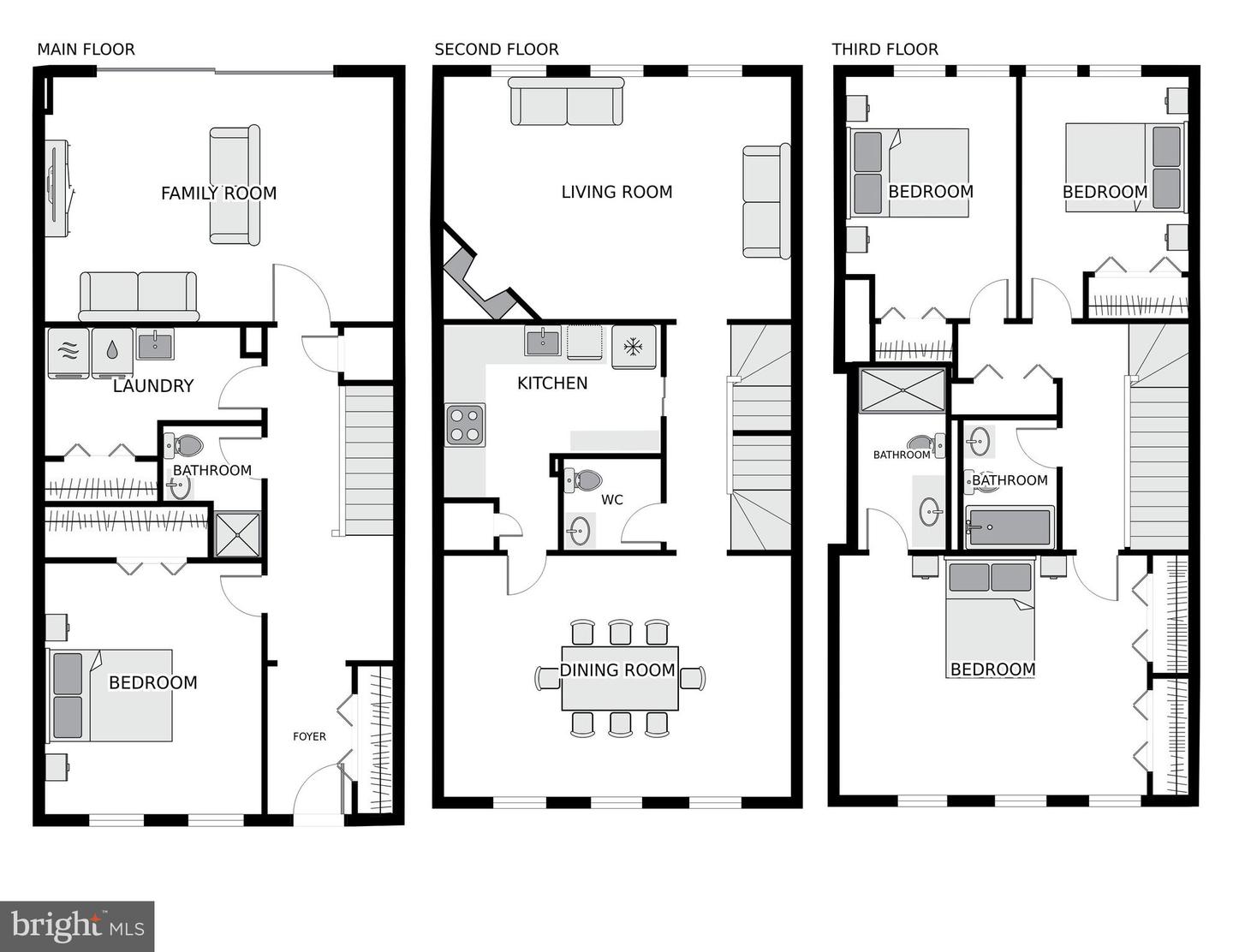 612 4TH PL SW, WASHINGTON, District Of Columbia 20024, 4 Bedrooms Bedrooms, ,3 BathroomsBathrooms,Residential,For sale,612 4TH PL SW,DCDC2163856 MLS # DCDC2163856