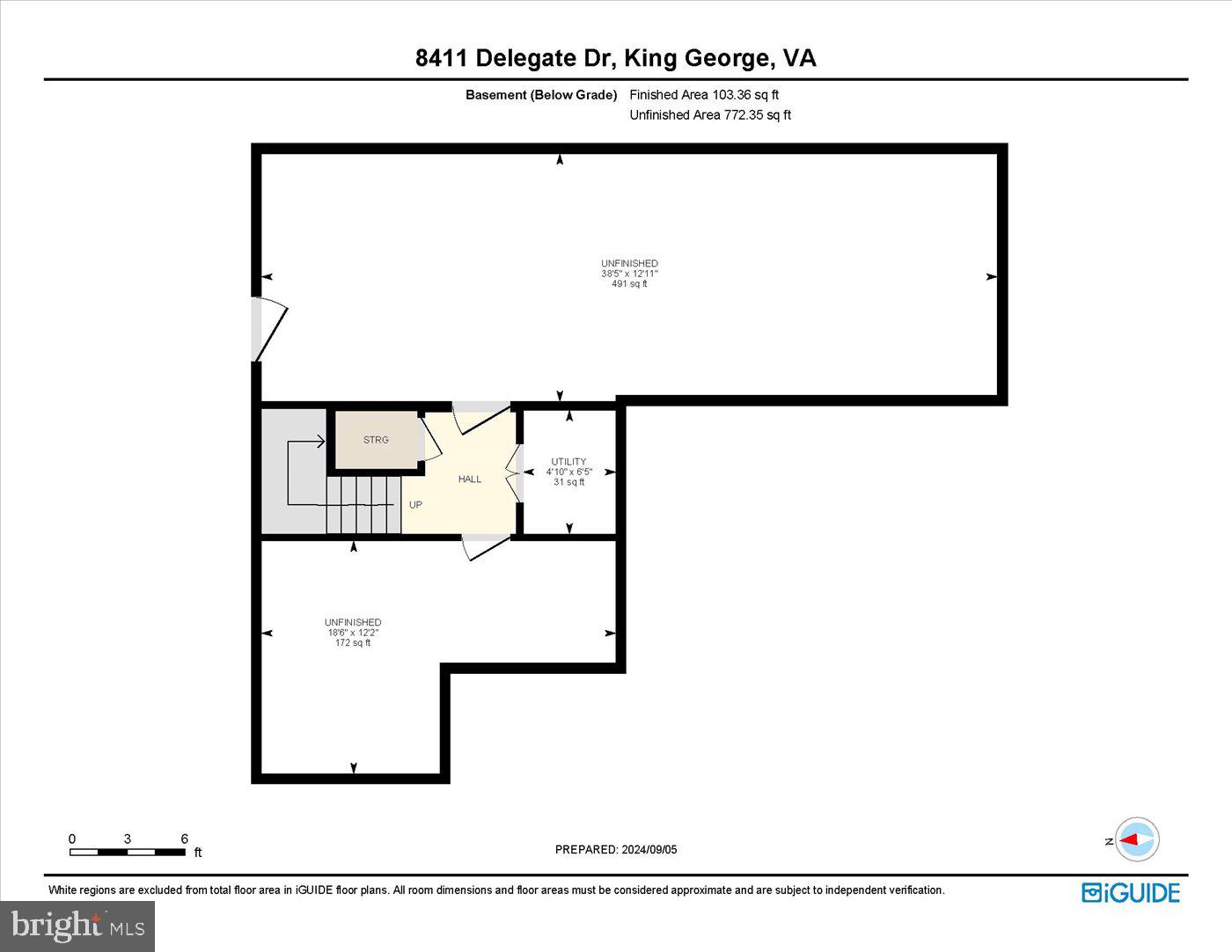 8411 DELEGATE DR, KING GEORGE, Virginia 22485, 4 Bedrooms Bedrooms, ,2 BathroomsBathrooms,Residential,For sale,8411 DELEGATE DR,VAKG2005544 MLS # VAKG2005544