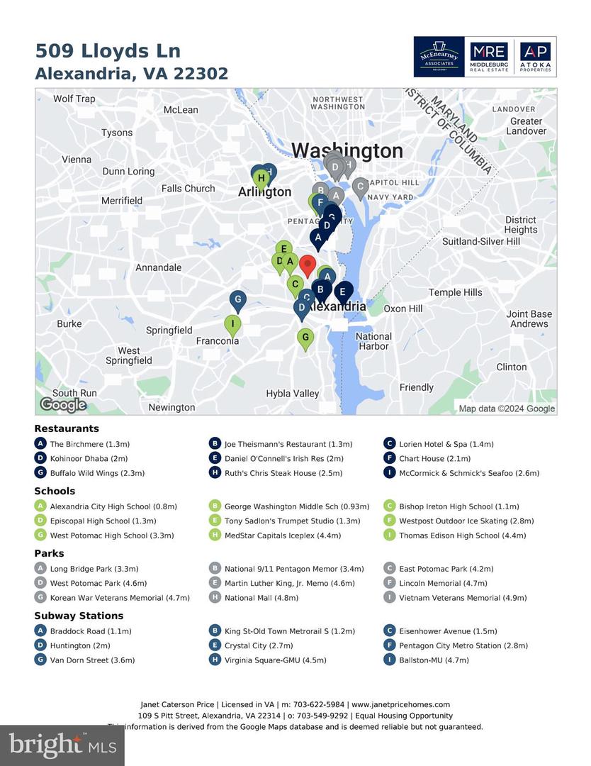 509 LLOYDS LN, ALEXANDRIA, Virginia 22302, 6 Bedrooms Bedrooms, ,5 BathroomsBathrooms,Residential,For sale,509 LLOYDS LN,VAAX2033320 MLS # VAAX2033320