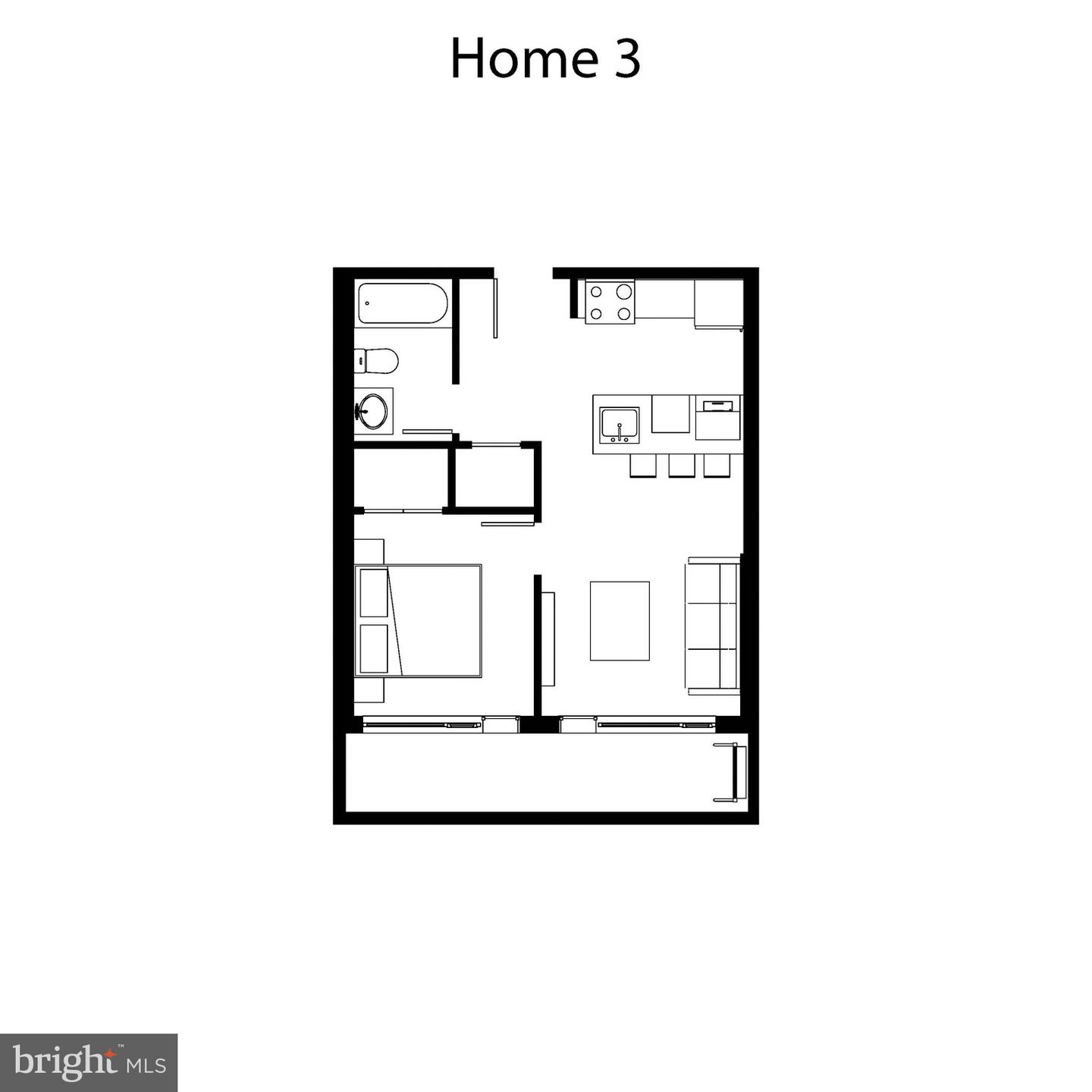 2209 M ST NE #3, WASHINGTON, District Of Columbia 20002, 1 Bedroom Bedrooms, ,1 BathroomBathrooms,Residential,For sale,2209 M ST NE #3,DCDC2163776 MLS # DCDC2163776