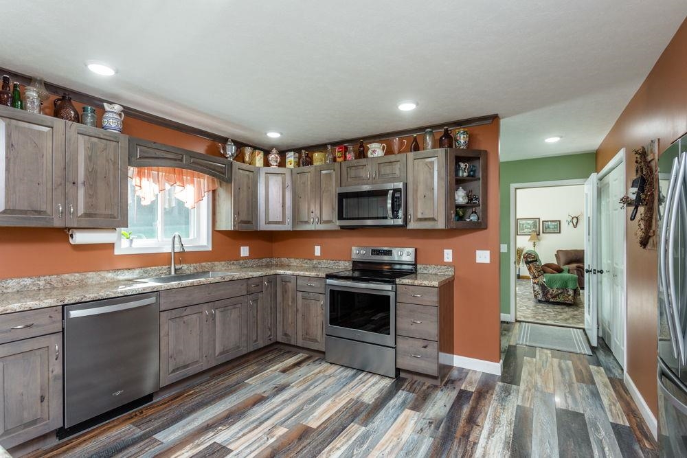 Looking south to Family Room/Sunroom