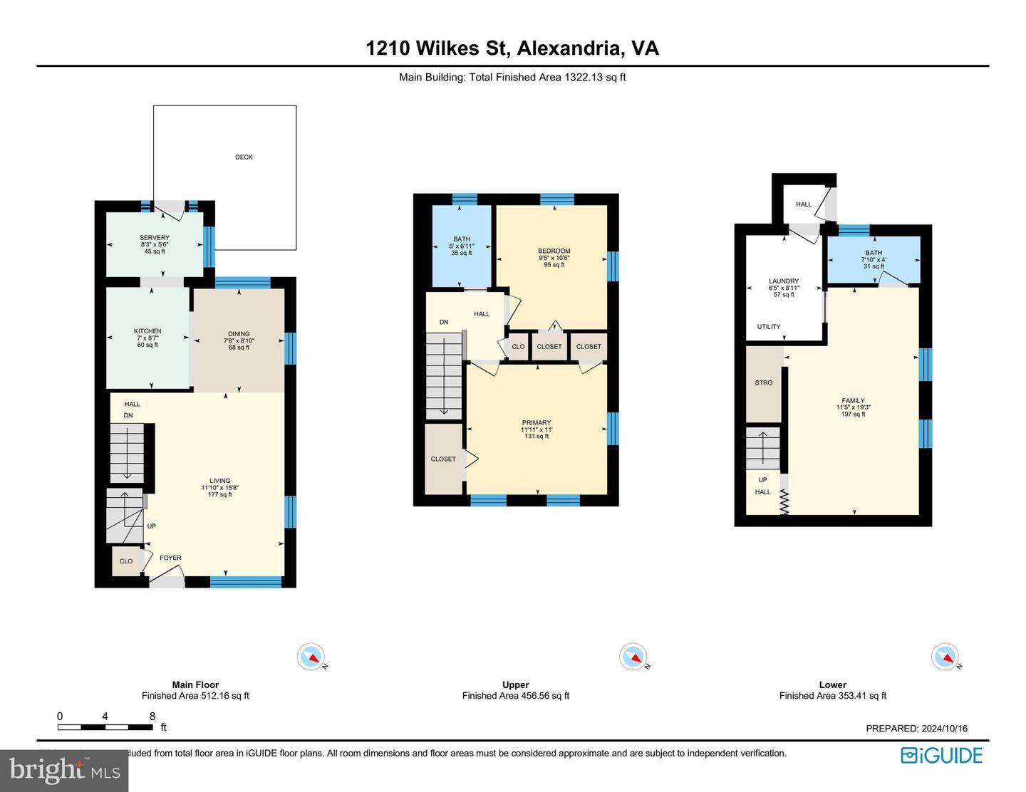 1210 WILKES ST, ALEXANDRIA, Virginia 22314, 2 Bedrooms Bedrooms, ,1 BathroomBathrooms,Residential,For sale,1210 WILKES ST,VAAX2038510 MLS # VAAX2038510