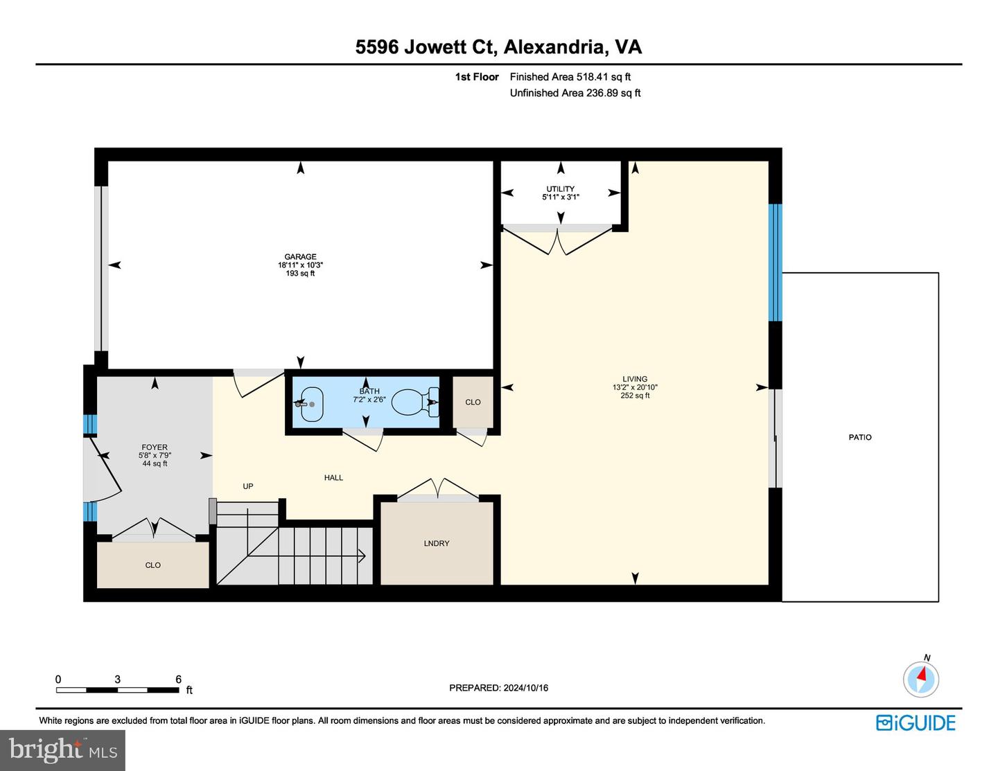 5596 JOWETT CT, ALEXANDRIA, Virginia 22315, 3 Bedrooms Bedrooms, ,2 BathroomsBathrooms,Residential,For sale,5596 JOWETT CT,VAFX2203122 MLS # VAFX2203122