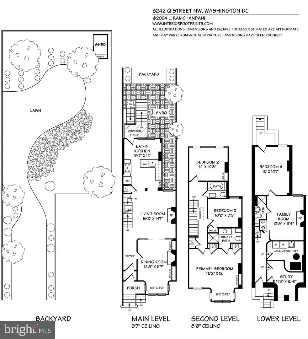 3242 Q ST NW, WASHINGTON, District Of Columbia 20007, 4 Bedrooms Bedrooms, ,3 BathroomsBathrooms,Residential,For sale,3242 Q ST NW,DCDC2163352 MLS # DCDC2163352