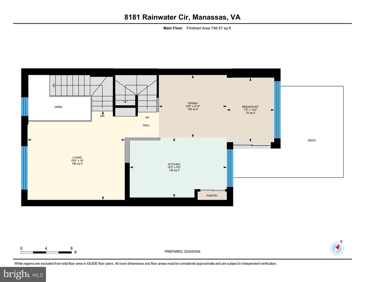 8181 RAINWATER CIR, MANASSAS, Virginia 20111, 3 Bedrooms Bedrooms, ,2 BathroomsBathrooms,Residential,For sale,8181 RAINWATER CIR,VAPW2066376 MLS # VAPW2066376