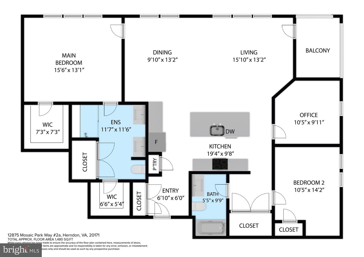 12875 MOSAIC PARK WAY #A, HERNDON, Virginia 20171, 2 Bedrooms Bedrooms, ,2 BathroomsBathrooms,Residential,For sale,12875 MOSAIC PARK WAY #A,VAFX2206414 MLS # VAFX2206414