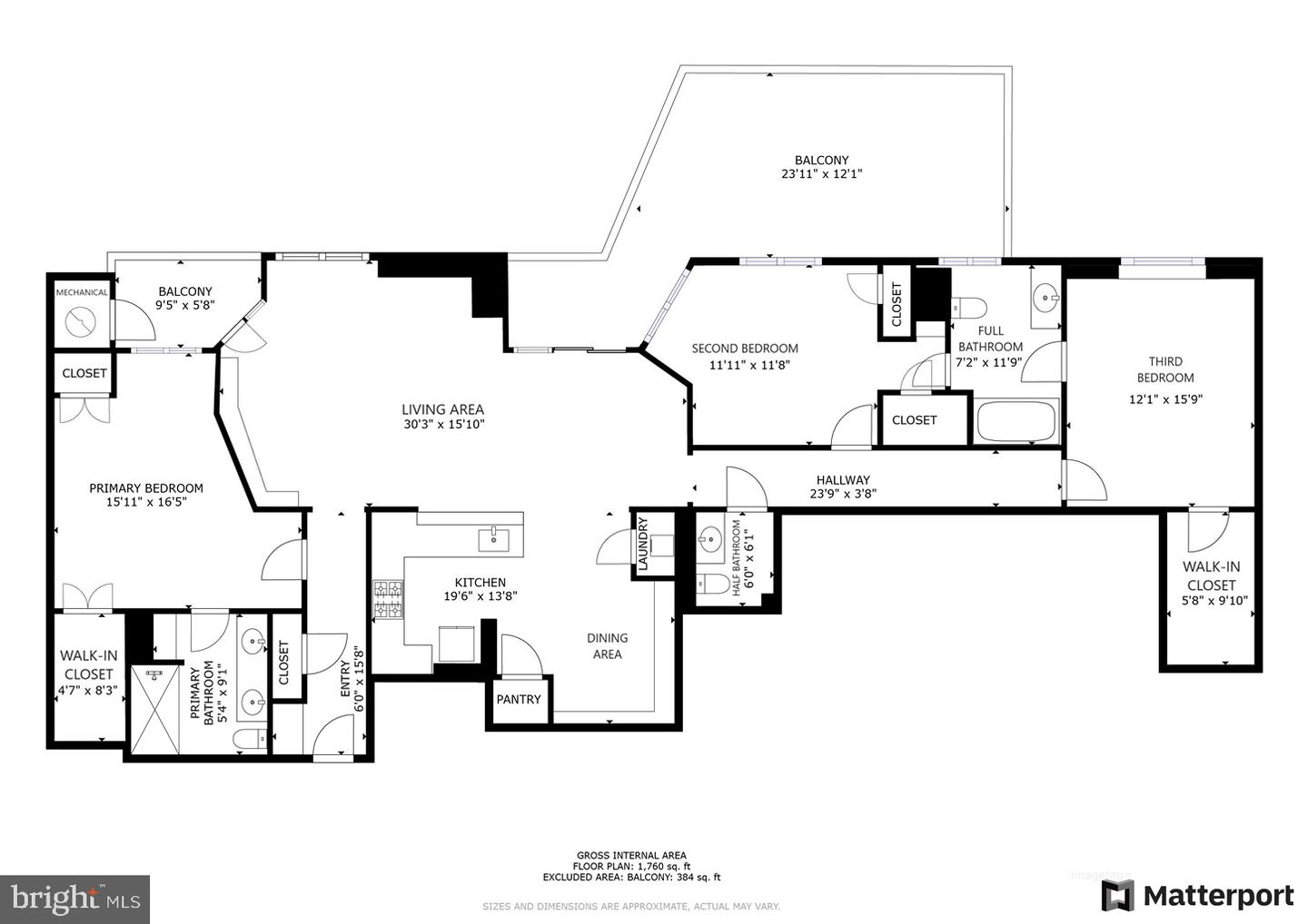 3650 S GLEBE RD S #1049, ARLINGTON, Virginia 22202, 3 Bedrooms Bedrooms, ,2 BathroomsBathrooms,Residential,For sale,3650 S GLEBE RD S #1049,VAAR2049760 MLS # VAAR2049760