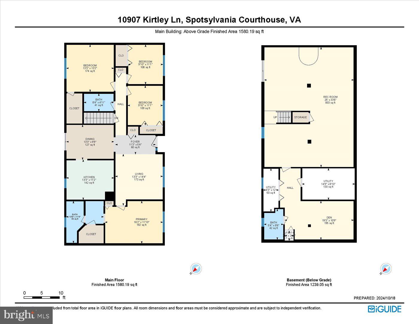 10907 KIRTLEY LN, SPOTSYLVANIA, Virginia 22553, 4 Bedrooms Bedrooms, ,3 BathroomsBathrooms,Residential,For sale,10907 KIRTLEY LN,VASP2028678 MLS # VASP2028678