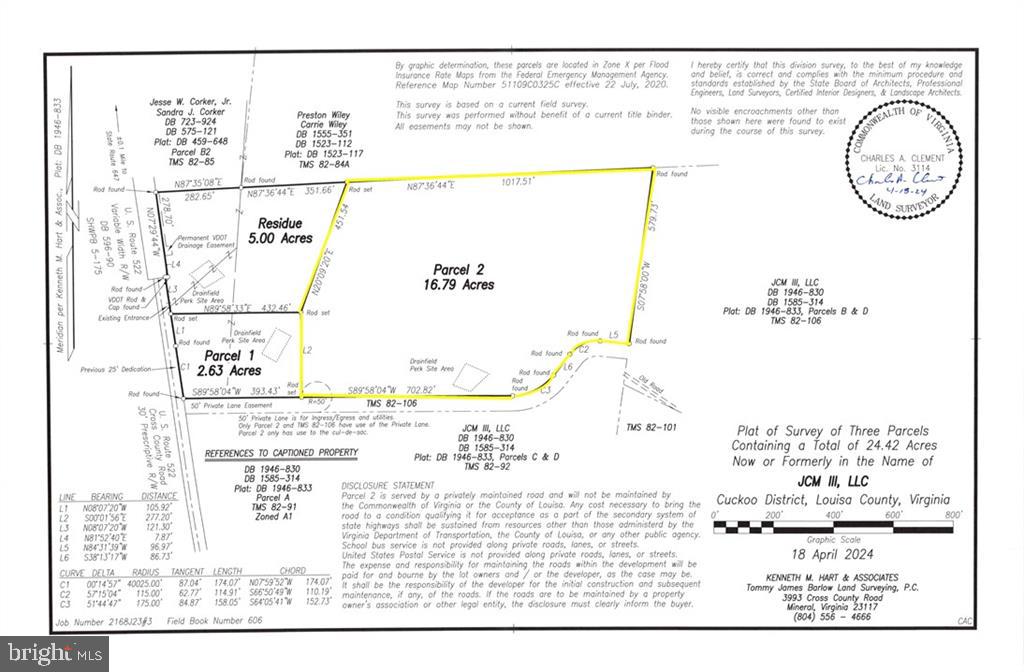 000 CROSS COUNTY RD, MINERAL, Virginia 23117, ,Land,For sale,000 CROSS COUNTY RD,VALA2006700 MLS # VALA2006700