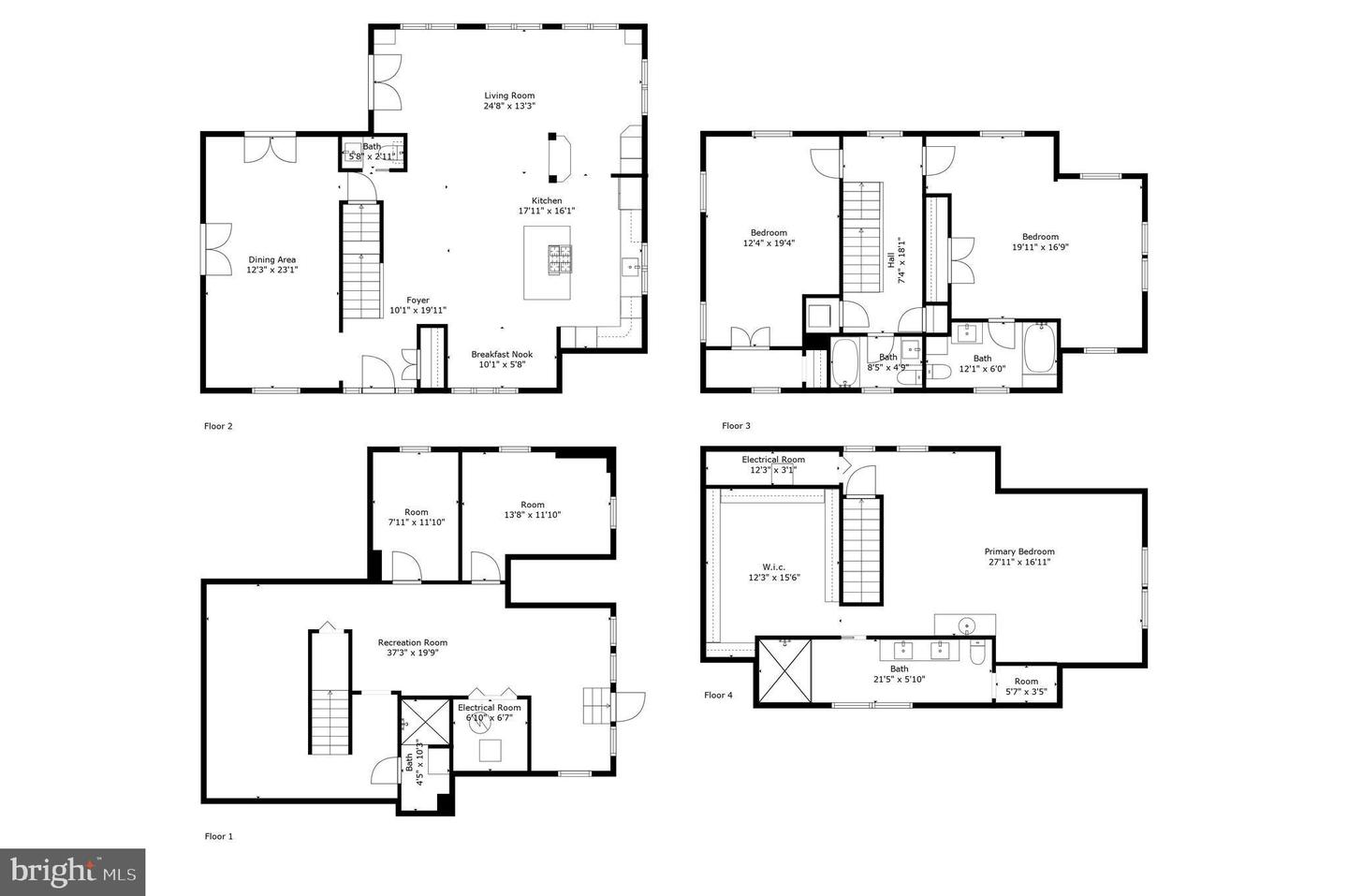 4824 9TH ST S, ARLINGTON, Virginia 22204, 4 Bedrooms Bedrooms, ,4 BathroomsBathrooms,Residential,For sale,4824 9TH ST S,VAAR2049716 MLS # VAAR2049716