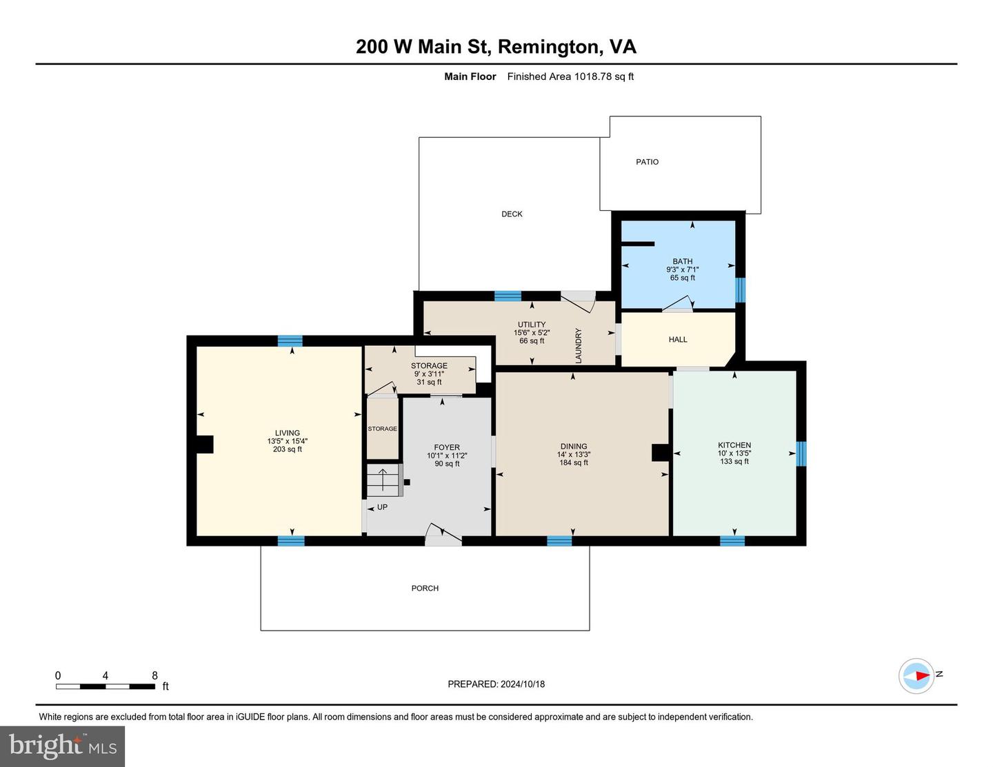 200 W MAIN ST, REMINGTON, Virginia 22734, 3 Bedrooms Bedrooms, ,2 BathroomsBathrooms,Residential,For sale,200 W MAIN ST,VAFQ2014346 MLS # VAFQ2014346