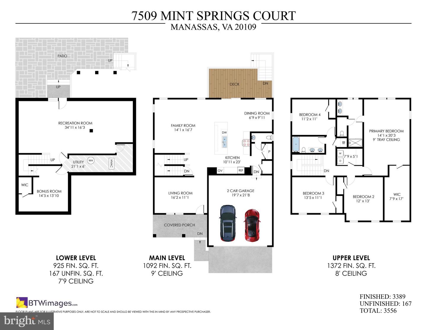 7509 MINT SPRINGS CT, MANASSAS, Virginia 20109, 4 Bedrooms Bedrooms, ,2 BathroomsBathrooms,Residential,For sale,7509 MINT SPRINGS CT,VAPW2080320 MLS # VAPW2080320