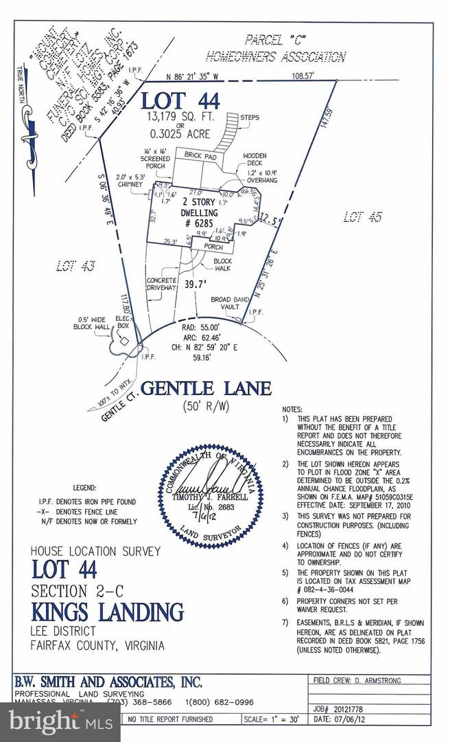 6285 GENTLE LN, ALEXANDRIA, Virginia 22310, 4 Bedrooms Bedrooms, ,2 BathroomsBathrooms,Residential,For sale,6285 GENTLE LN,VAFX2206618 MLS # VAFX2206618