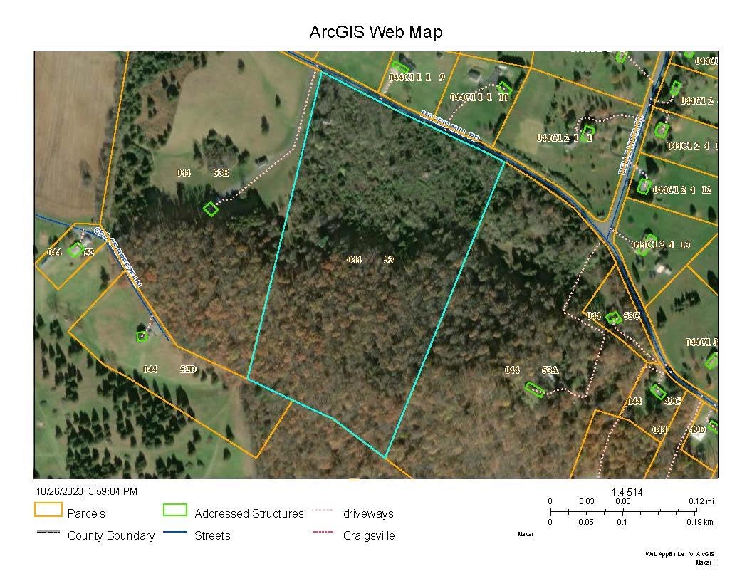 3720 MORRIS MILL RD, SWOOPE, Virginia 24479, ,Land,3720 MORRIS MILL RD,647048 MLS # 647048