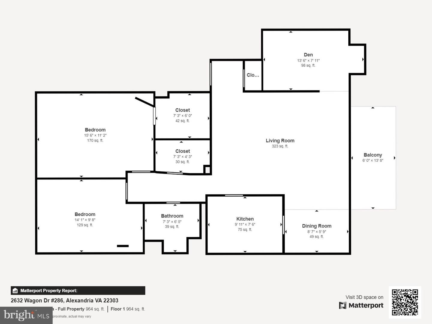 2632 WAGON DR #286, ALEXANDRIA, Virginia 22303, 2 Bedrooms Bedrooms, ,1 BathroomBathrooms,Residential,For sale,2632 WAGON DR #286,VAFX2204134 MLS # VAFX2204134