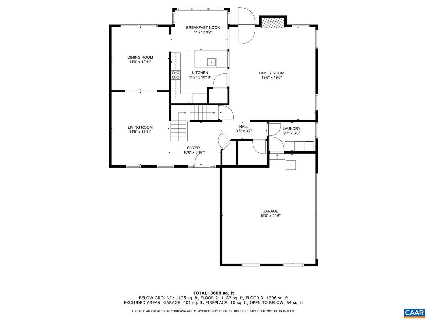 5417 CORY CT, CHARLOTTESVILLE, Virginia 22903, 5 Bedrooms Bedrooms, ,3 BathroomsBathrooms,Residential,For sale,5417 CORY CT,658089 MLS # 658089