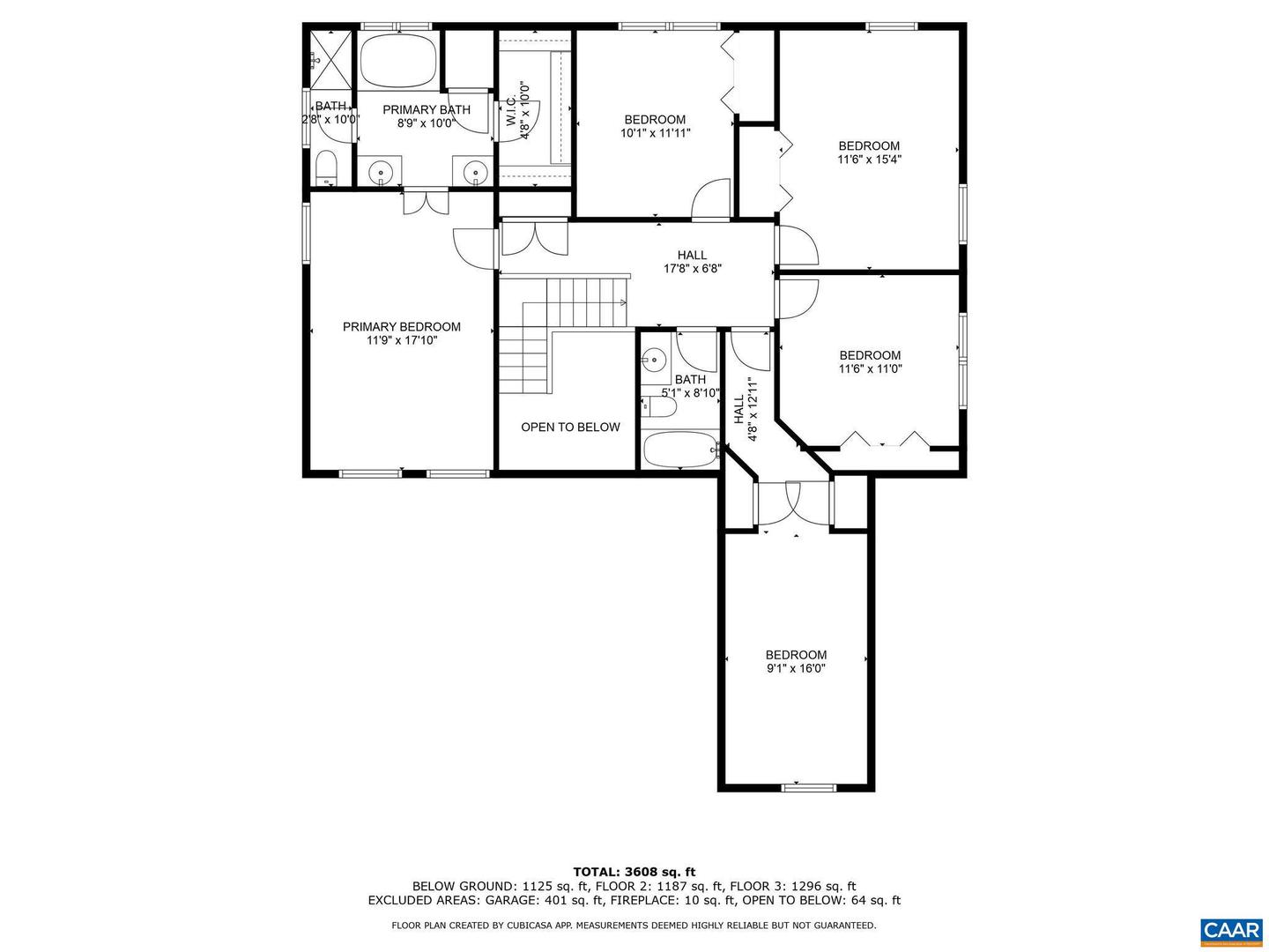 5417 CORY CT, CHARLOTTESVILLE, Virginia 22903, 5 Bedrooms Bedrooms, ,3 BathroomsBathrooms,Residential,For sale,5417 CORY CT,658089 MLS # 658089