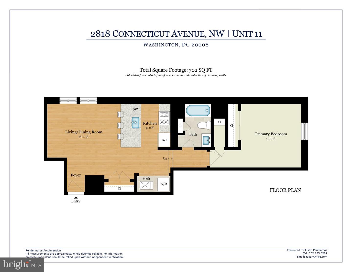 2818 CONNECTICUT AVE NW #11, WASHINGTON, District Of Columbia 20008, 1 Bedroom Bedrooms, ,1 BathroomBathrooms,Residential,For sale,2818 CONNECTICUT AVE NW #11,DCDC2166012 MLS # DCDC2166012