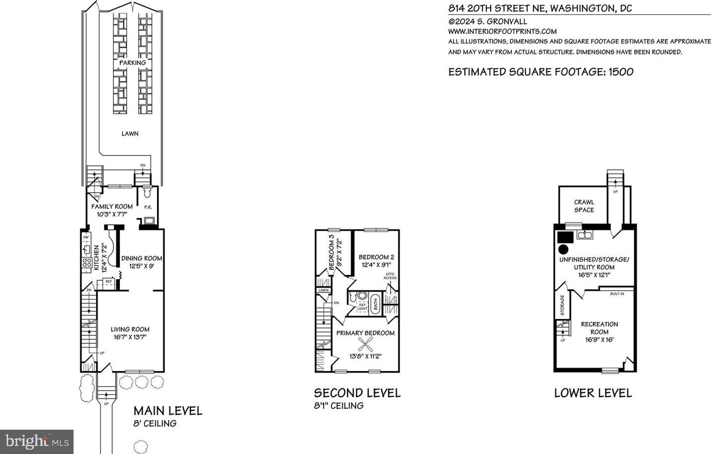 814 20TH ST NE, WASHINGTON, District Of Columbia 20002, 3 Bedrooms Bedrooms, ,1 BathroomBathrooms,Residential,For sale,814 20TH ST NE,DCDC2154560 MLS # DCDC2154560