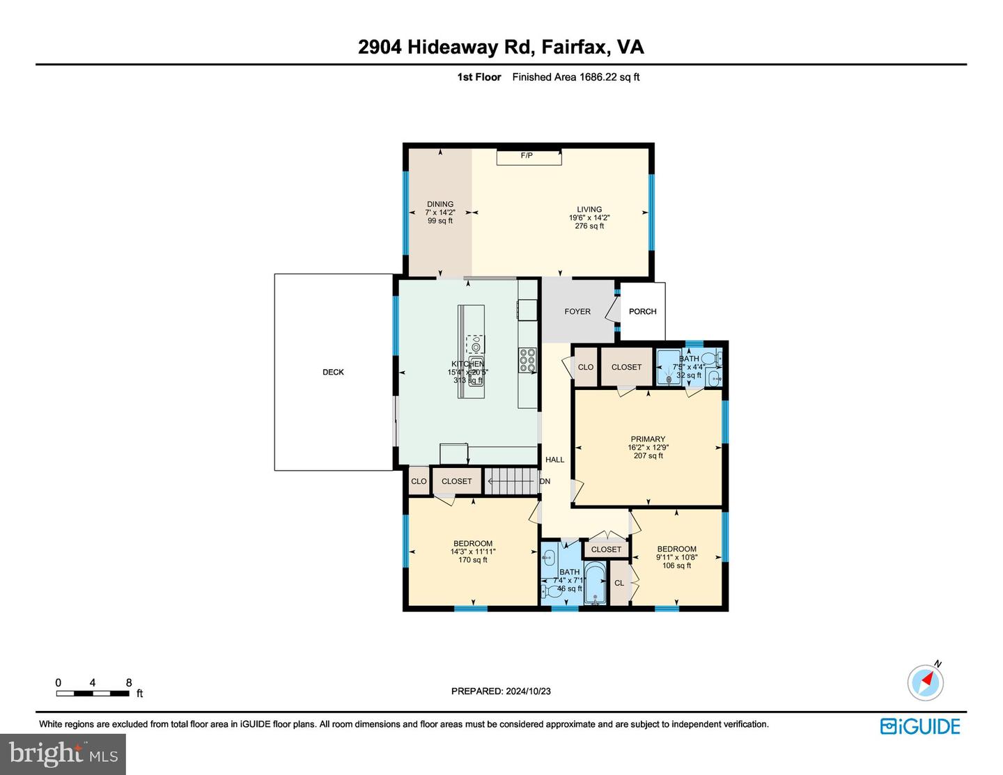 2904 HIDEAWAY RD, FAIRFAX, Virginia 22031, 4 Bedrooms Bedrooms, ,3 BathroomsBathrooms,Residential,For sale,2904 HIDEAWAY RD,VAFX2204950 MLS # VAFX2204950