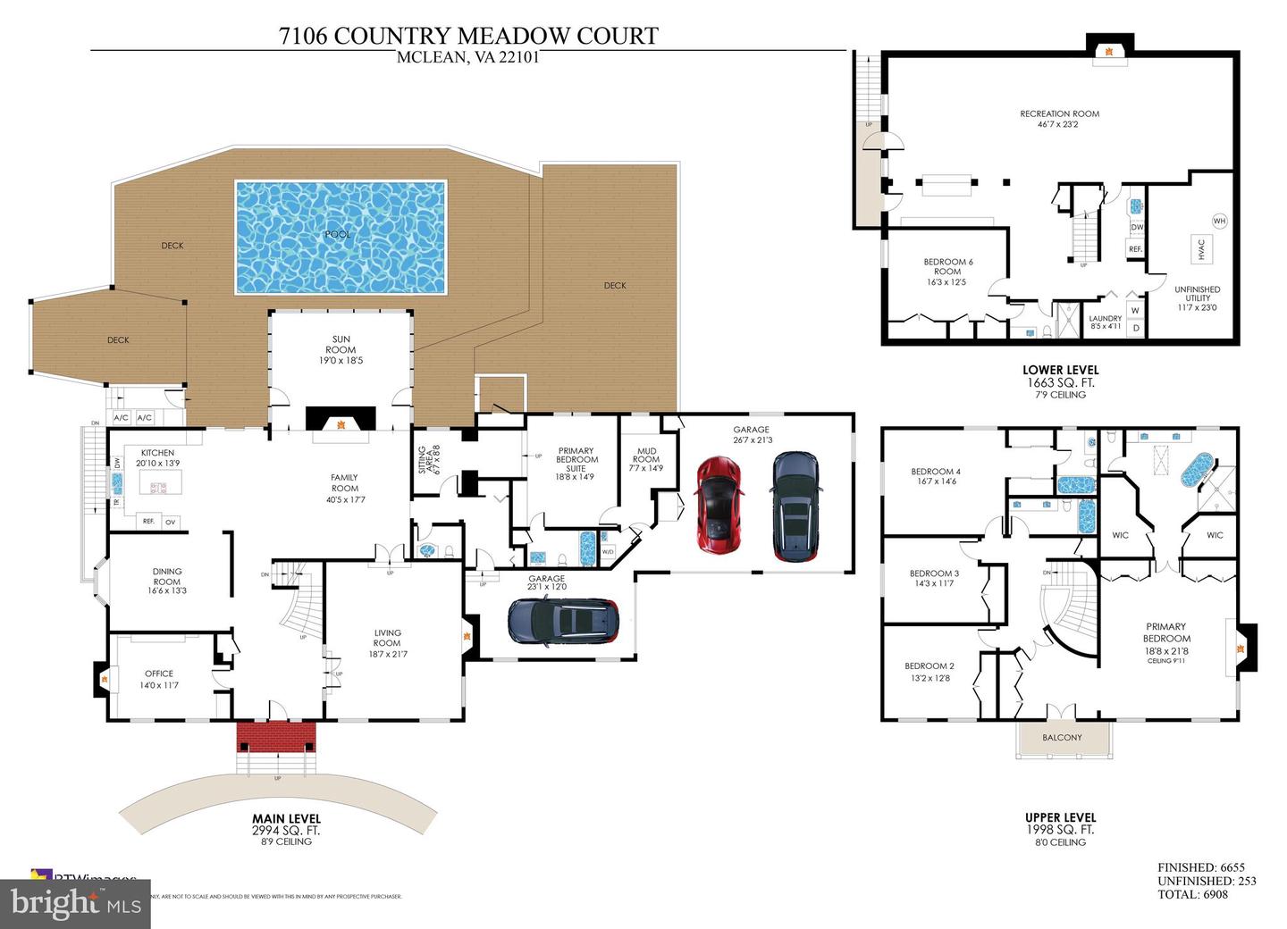 7106 COUNTRY MEADOW CT, MCLEAN, Virginia 22101, 6 Bedrooms Bedrooms, ,5 BathroomsBathrooms,Residential,For sale,7106 COUNTRY MEADOW CT,VAFX2192396 MLS # VAFX2192396